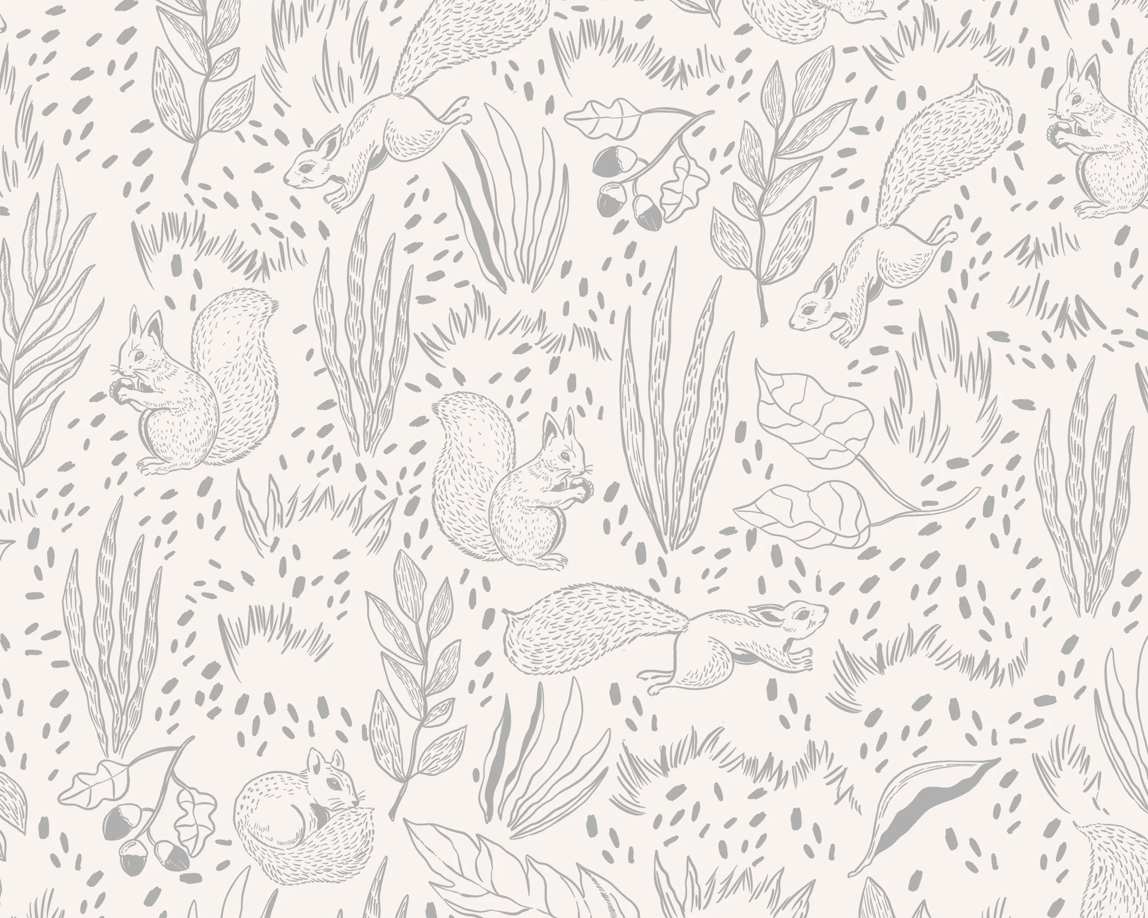 Acorn Wallpaper Sample - Image 4