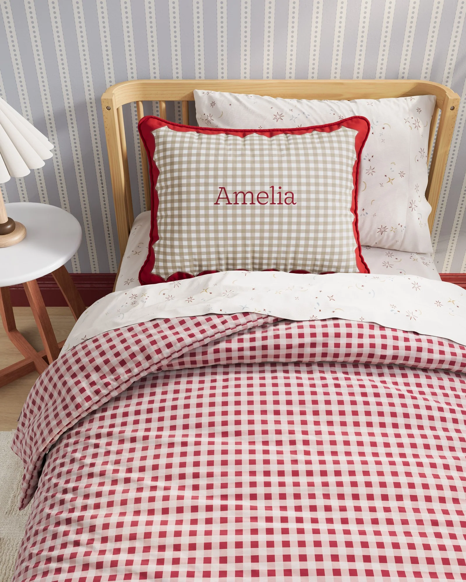 Scallop Personalized Twin Sham - Image 14