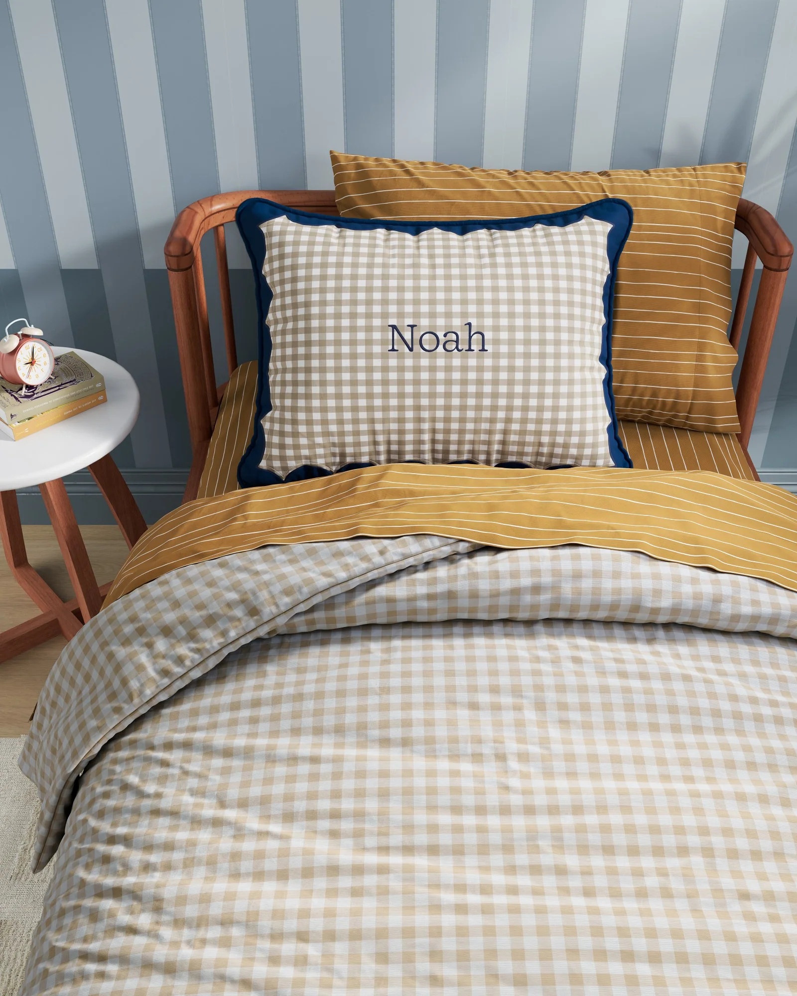 Scallop Personalized Twin Sham - Image 8