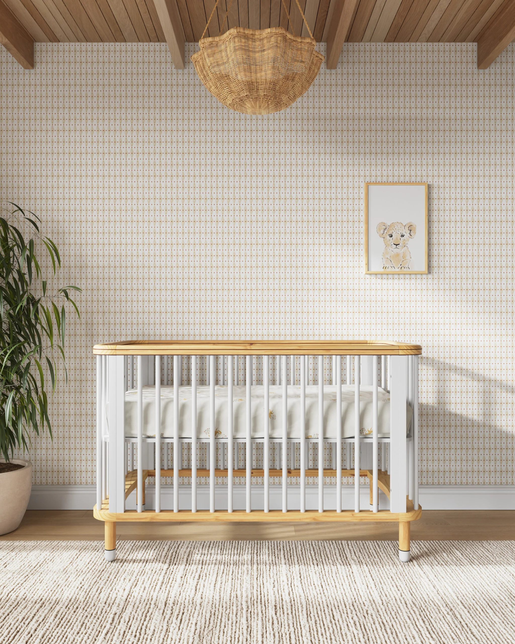Stitched Spots Wallpaper - Image 11