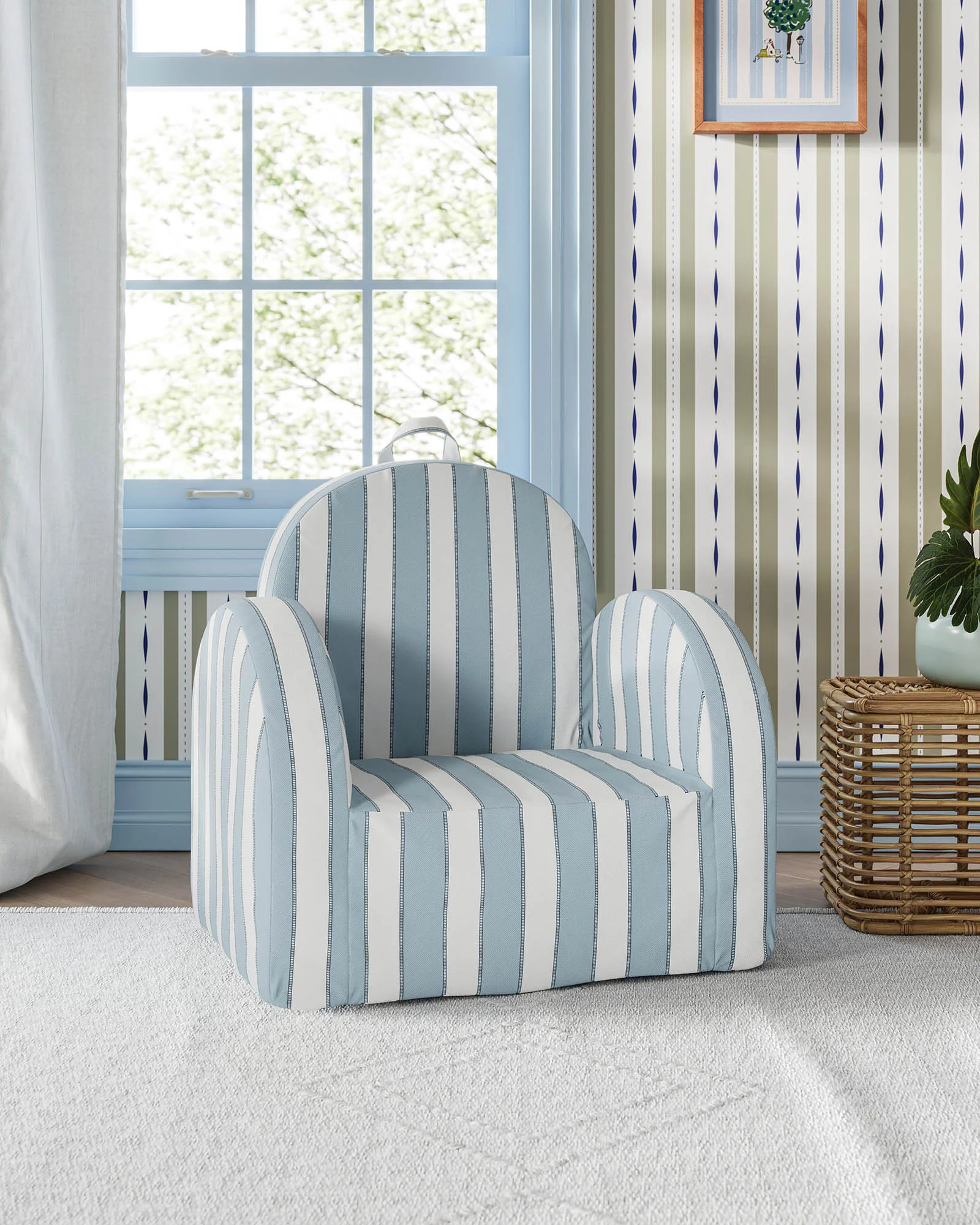 The Hop Mini Chair in Twill - Image 80