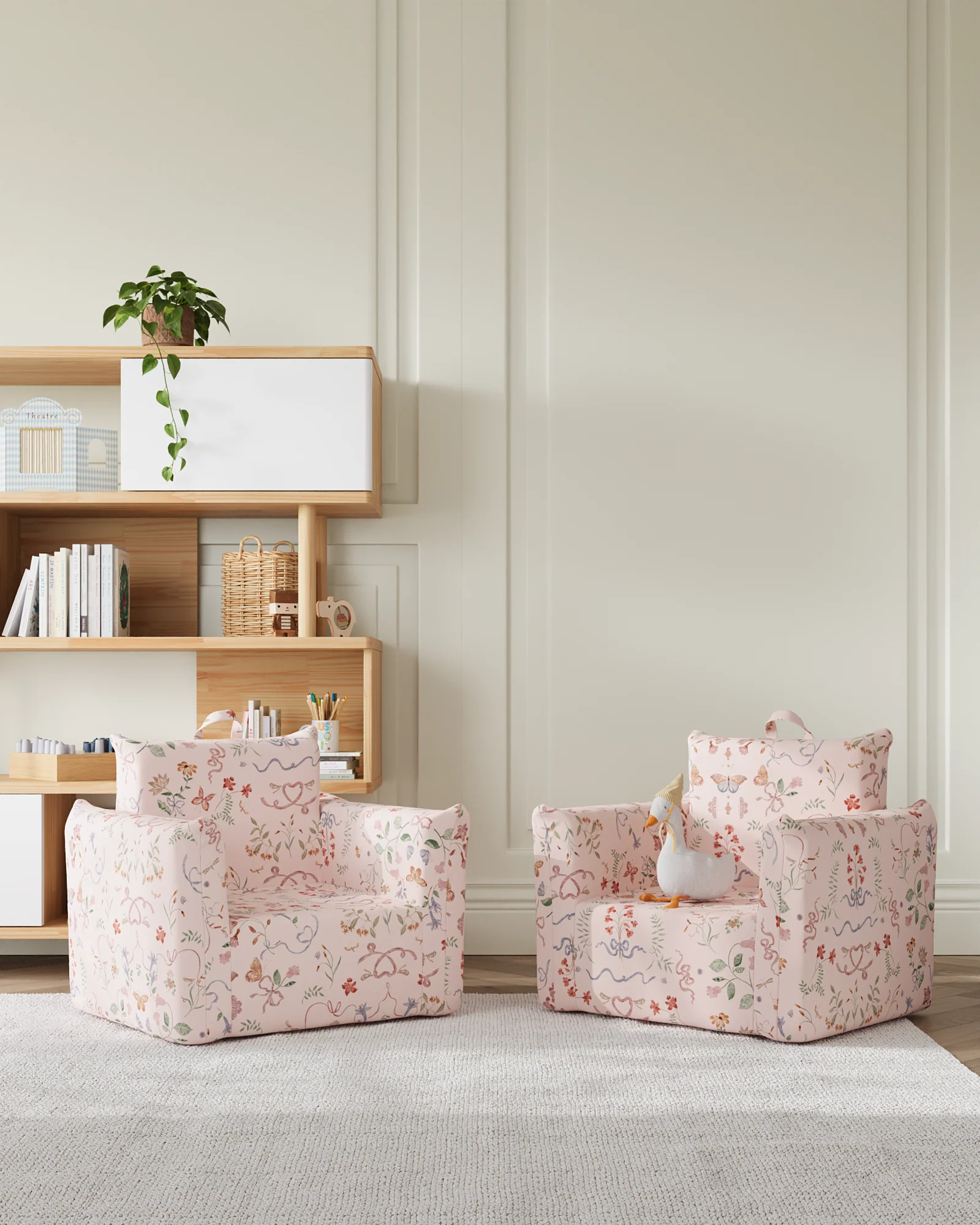 The Hug Mini Chair in Twill - Image 62