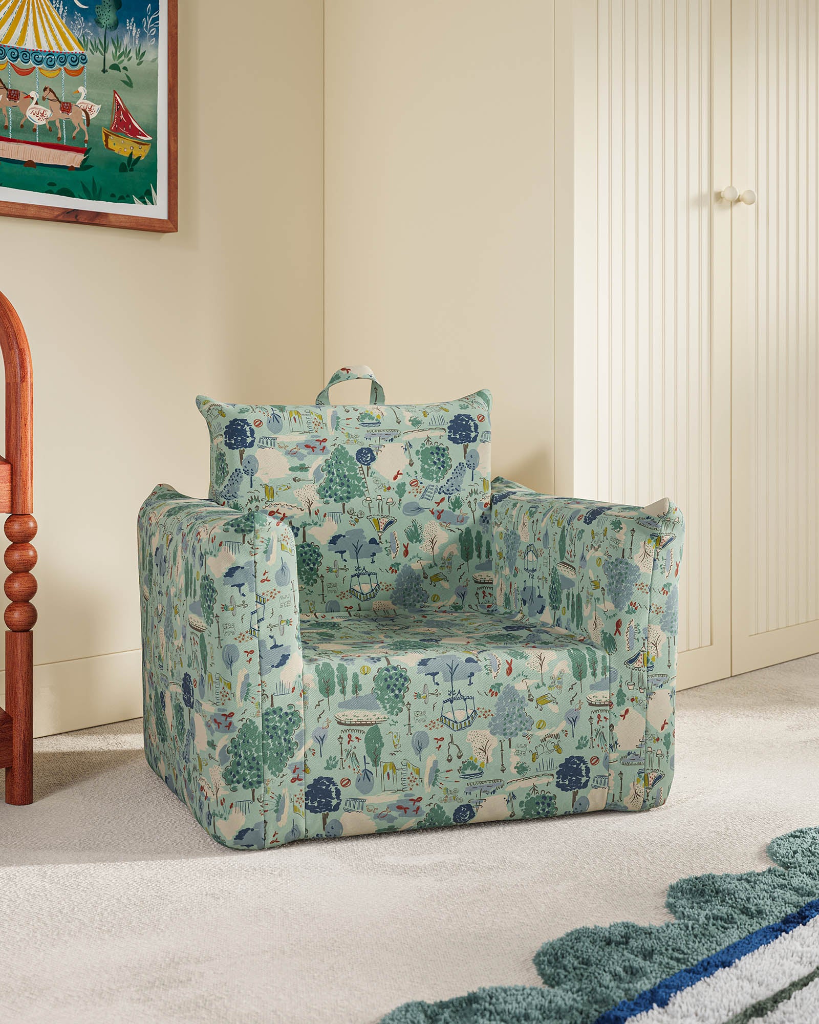 The Hug Mini Chair in Twill - Image 64