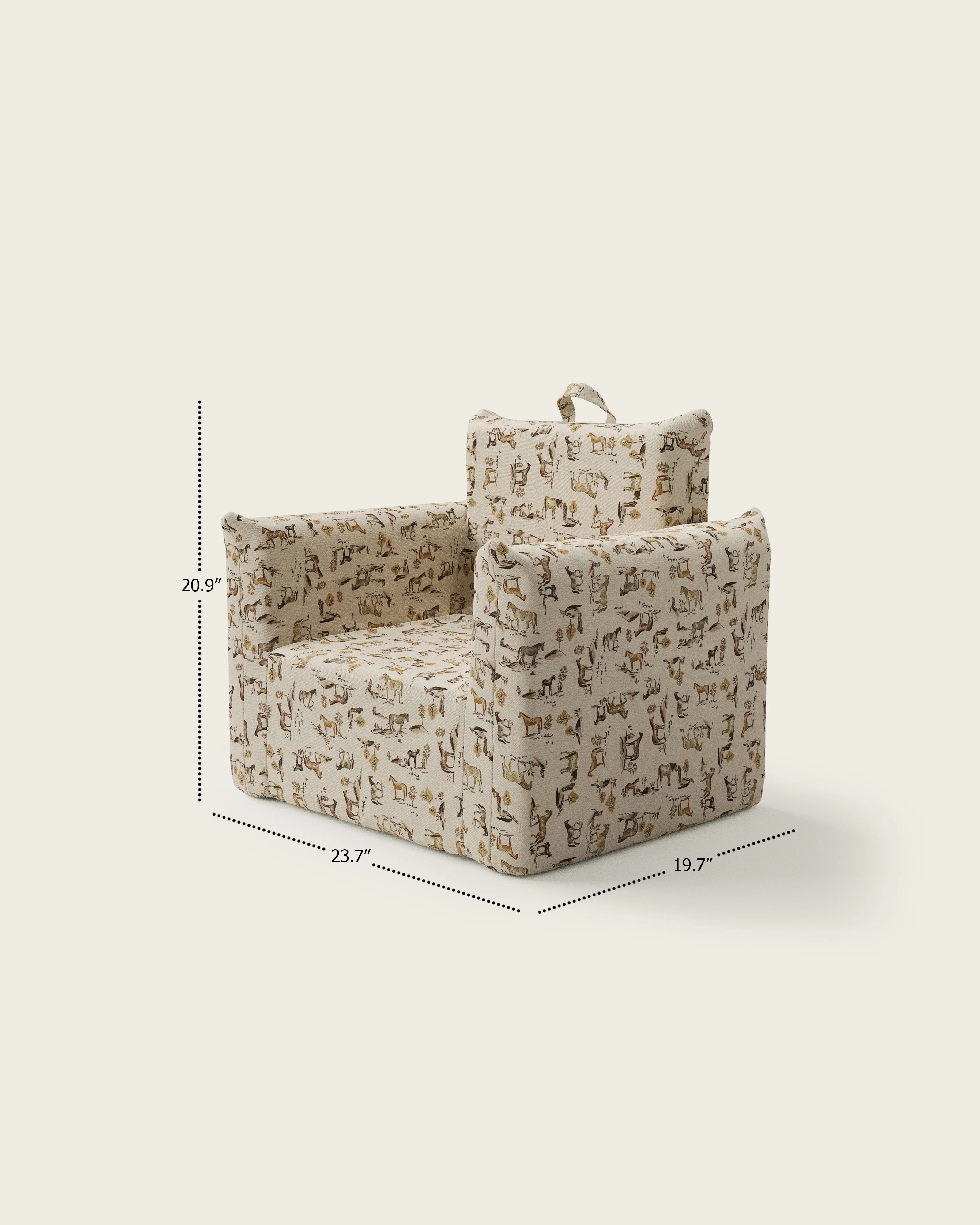 The Hug Mini Chair in Twill - Image 69