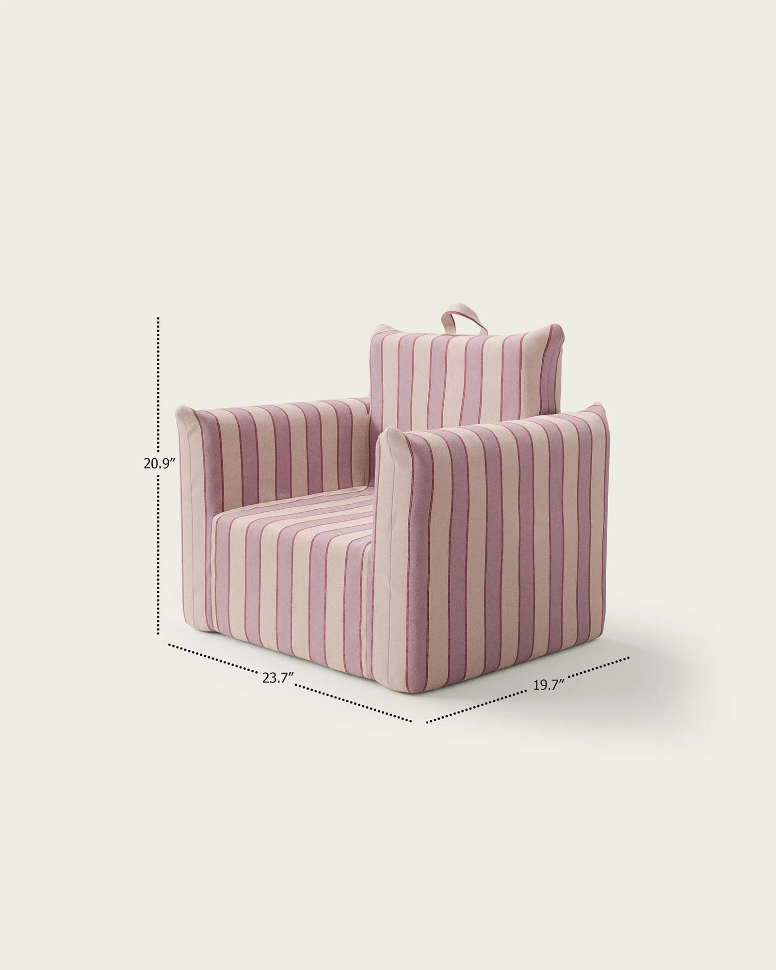 The Hug Mini Chair in Twill - Image 73