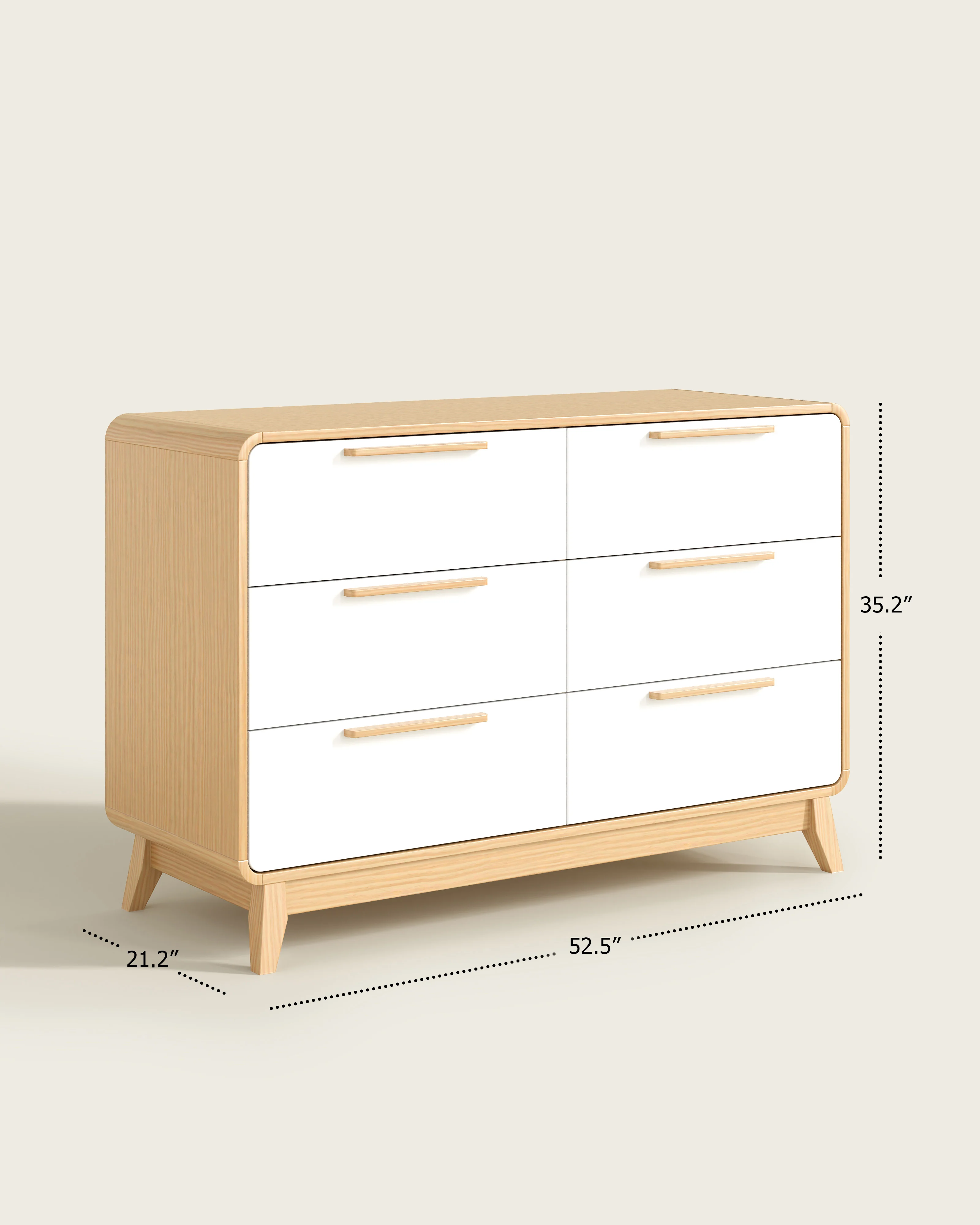 The Wave Assembled Changing Table Dresser - Image 4